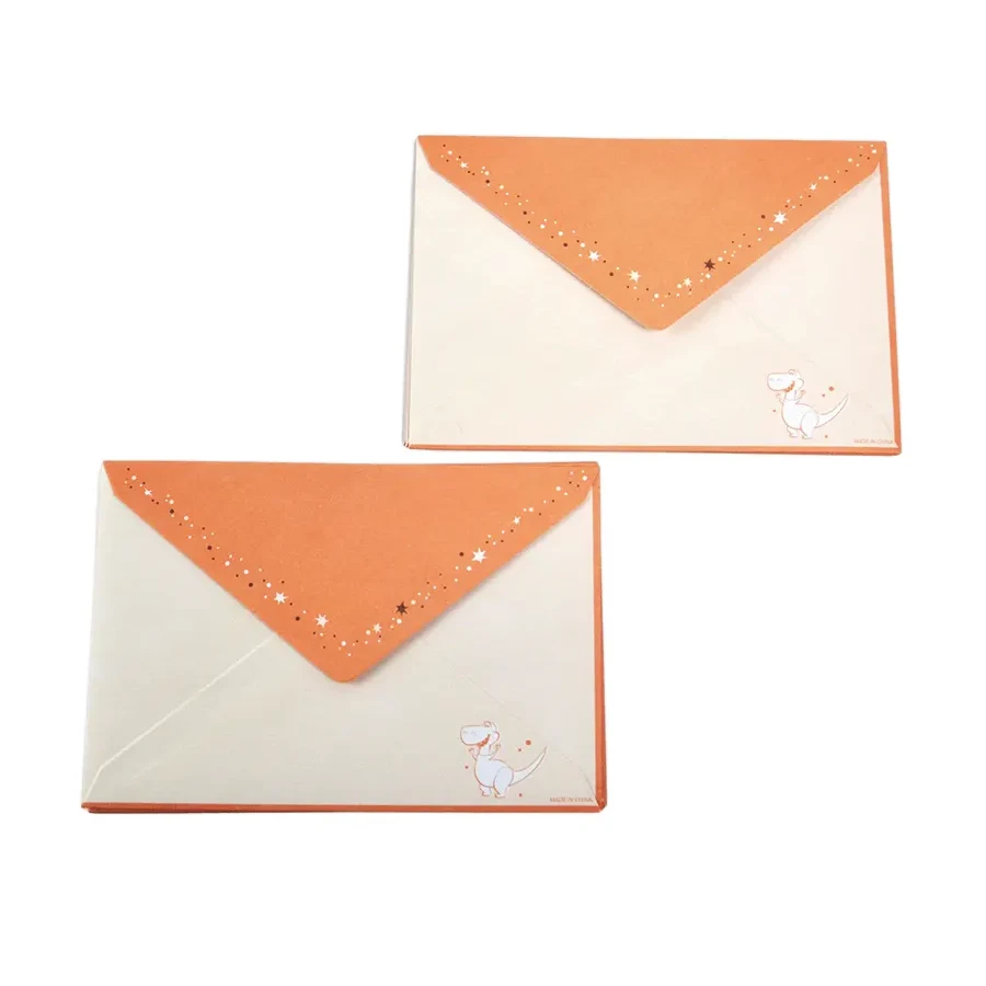Tarjetas de felicitación del sobre colorido