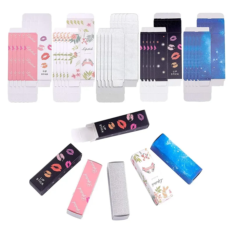 Caja de embalaje de barra de labios cosmética