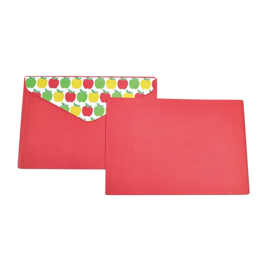 Tarjetas vintage incluidas en el sobre